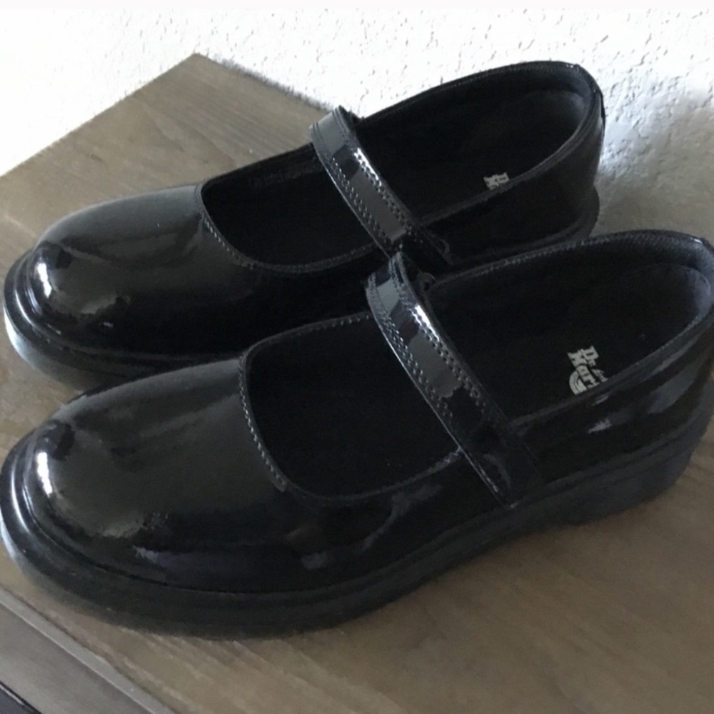 Dr marten patent Mary Janes